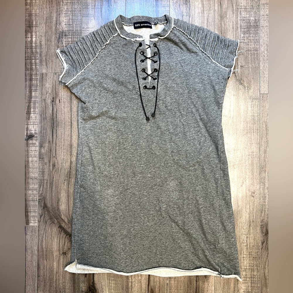 525 America Cotton Sweatshirt Dress